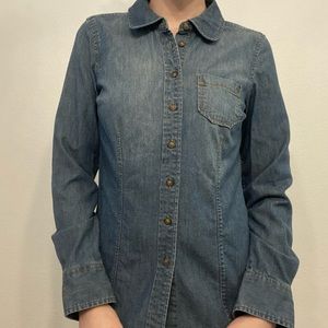 Boden denim button-down